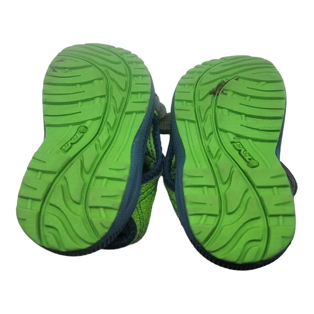 Teva Shoes Toddler Size 5 Green Psyclone 3 Waterproof Sandals Beach Vacation